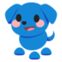 Blue Dog Sticker  - Common from Task Board